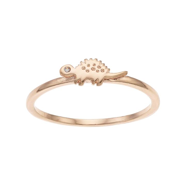 Lc Lauren Conrad Dinosaur Ring, Women's, Size: 7, Pink