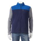 Men's Croft & Barrow&reg; Arctic Fleece Vest, Size: Xl, Blue