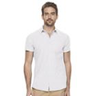 Men's Marc Anthony Slim-fit Linen-blend Button-down Shirt, Size: Medium, White