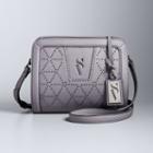 Simply Vera Vera Wang Midnight Studded Crossbody Bag, Women's, Med Purple