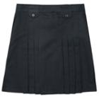 Girls 4-20 & Plus Size French Toast School Uniform Triple Pleated Skirt, Girl's, Size: 6, Black