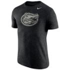 Men's Nike Florida Gators Triblend Stamp Tee, Size: Small, Oxford