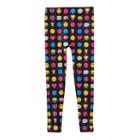 Girls 7-16 Emoji & Food Fleece-lined Leggings, Girl's, Size: S-m, Oxford