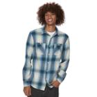 Men's Urban Pipeline&reg; Plaid Flannel Shirt, Size: Large, Med Orange