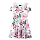 Girls 7-16 Iz Amy Byer Patterned Cold Should Dress With Necklace, Girl's, Size: 7, Ovrfl Oth