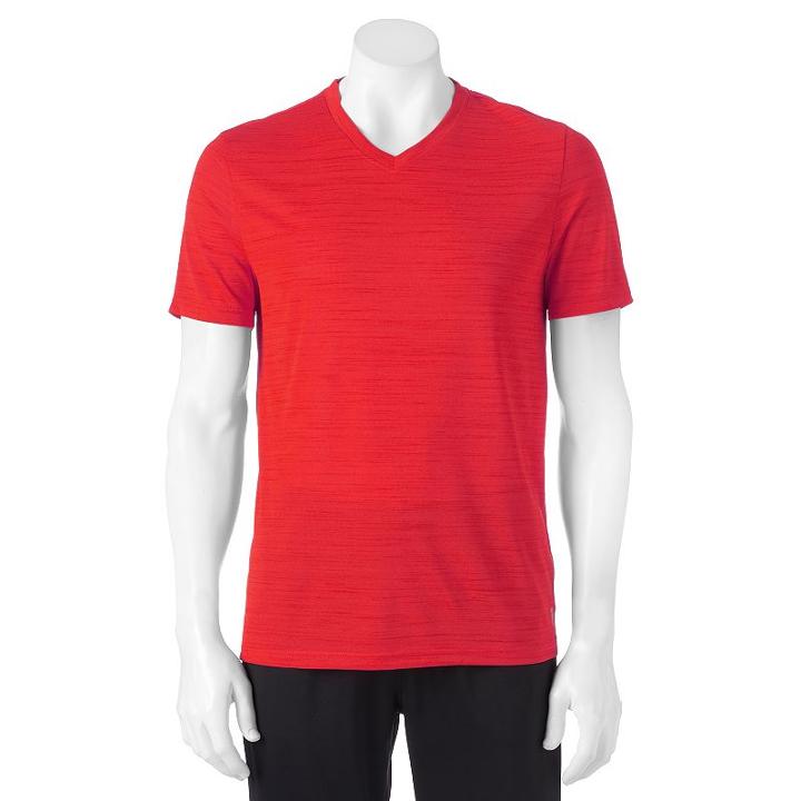 Men's Fila Sport&reg; Slubbed Muscle Tee, Size: Xxl, Red