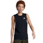 Women's Nike Dry Running Muscle Tank, Size: Xl, Grey (charcoal)