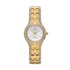 Citizen Eco-drive Women's Silhouette Stainless Steel Watch, Size: Small, Yellow