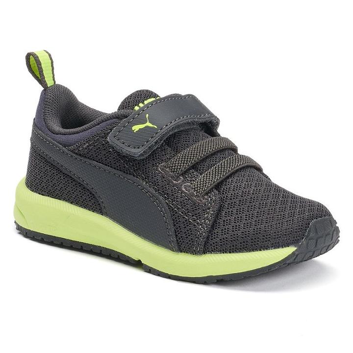 Puma Carson Mesh Toddler Boys' Running Shoes, Boy's, Size: 5 T, Grey Other