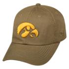 Adult Top Of The World Iowa Hawkeyes Crew Adjustable Cap, Men's, Beig/green (beig/khaki)