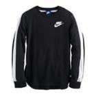 Girls 7-16 Nike Colorblock Stripe Top, Size: Medium, Grey (charcoal)