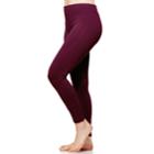 Women's Hottotties By Terramar Knitted Fleece Leggings, Size: Medium, Pink Ovrfl