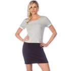 Women's Pl Movement By Pink Lotus Pocket T-shirt Dress, Size: Large, Grey Other