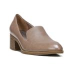 Lifestride Educate Women's Loafer, Size: 6.5 Wide, Beig/green (beig/khaki)