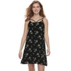 Juniors' So&reg; Strappy Woven Swing Dress, Teens, Size: Xl, Black