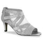 Easy Street Dazzle Women's High Heels, Size: Medium (9), Silver