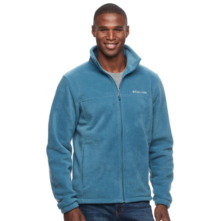 Big & Tall Columbia Flattop Ridge Fleece Jacket, Men's, Size: 3xl Tall, Dark Blue