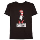 Boys 4-7 Dr. Seuss Most Eligible Bachelor Cat In The Hat Graphic Tee, Size: 7, Black