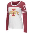 Women's Campus Heritage Iowa State Cyclones Hornet Football Tee, Size: Small, Dark Red