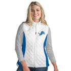 Women's Detroit Lions Tackle Me Quilted Vest, Size: Xl, White