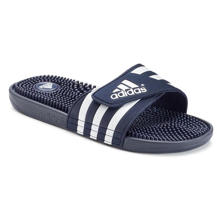 Adidas Adissage Men's Sandals, Size: 11, Blue (navy)
