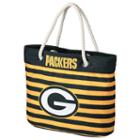 Forever Collectibles Green Bay Packers Striped Tote Bag, Adult Unisex, Multicolor