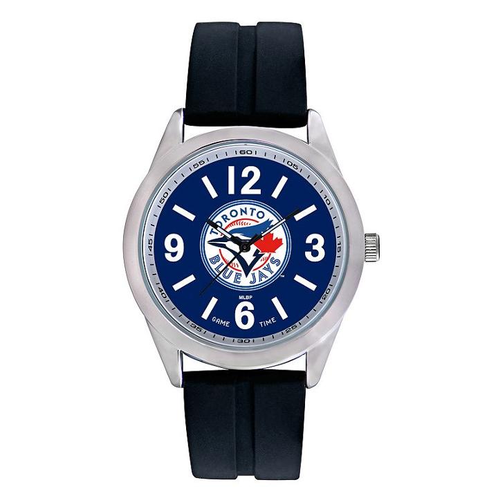 Men's Game Time Toronto Blue Jays Varsity Watch, Black