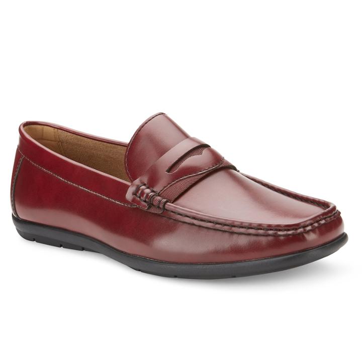Xray Gotta Men's Penny Loafers, Size: 10, Dark Red