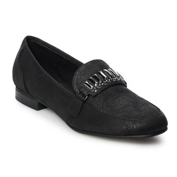 New York Transit Company Celebrity Women's Loafers, Size: Medium (10), Black