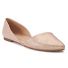 Candie's&reg; Snappea Women's D'orsay Flats, Size: Medium (6.5), Pink