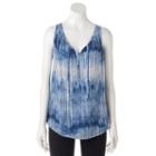Women's Sonoma Goods For Life&trade; Challis Tank, Size: Xl, Blue