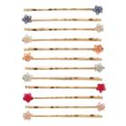 Lc Lauren Conrad 12-pc. Flower Bobby Pin Set, Women's, Multicolor