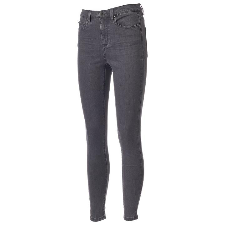 Juniors' Mudd&reg; High-rise Faded Jeggings, Girl's, Size: 13, Brt Green
