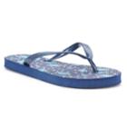 So&reg; Women's Zori Flip-flops, Size: Small, Blue (navy)
