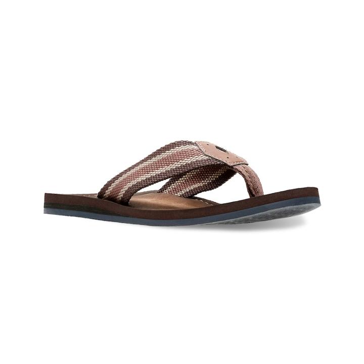 Clarks Lacono Sun Men's Flip Flop Sandals, Size: Medium (13), Med Brown