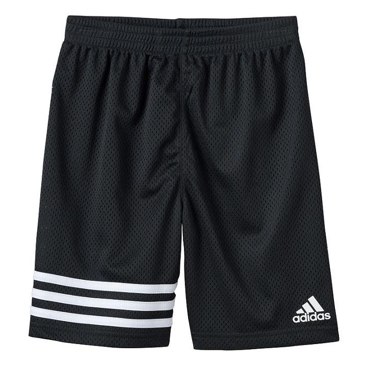 Boys 4-7x Adidas Defender Impact Shorts, Size: 6, Black