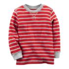 Boys 4-7 Carter's Striped Tee, Size: 7, Red