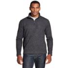 Men's Van Heusen Flex Colorblock Quarter-zip Fleece Pullover, Size: Xxl, Black