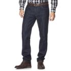 Men's Chaps 5-pocket Slim Straight-fit Jeans, Size: 33x32, Blue