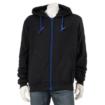 Men's Courage Clothing Co. Fleece Hoodie, Size: Large, Grey (charcoal)