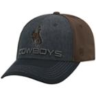 Adult Top Of The World Wyoming Cowboys Reach Cap, Men's, Med Grey