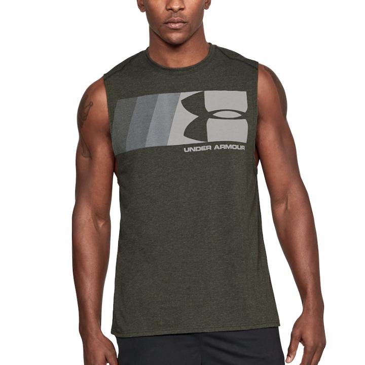 Men's Under Armour Graphic Muscle Tee, Size: Medium, Oxford