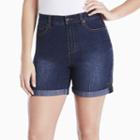 Women's Gloria Vanderbilt Amanda Shorts, Size: 16, Med Blue