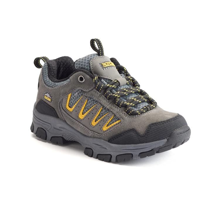 Pacific Trail Alta Light Boys' Hiking Shoes, Size: 4.5, Grey