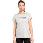 Women's Skechers Shadow Logo Graphic Tee, Size: Small, Med Grey
