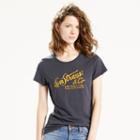 Women's Levi's Logo Graphic Tee, Size: Medium, Blue Other