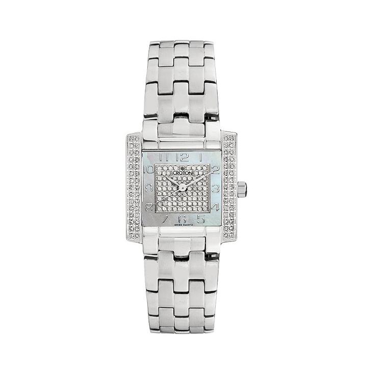 Croton Women's Diamond Stainless Steel Watch - Cn207407ssdi, Grey