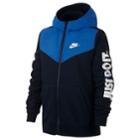 Boys 8-20 Nike Gex Full-zip Hoodie, Size: Large, Light Blue