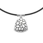 Napier Silver-tone And Jet Antiqued Pendant, Women's, Grey