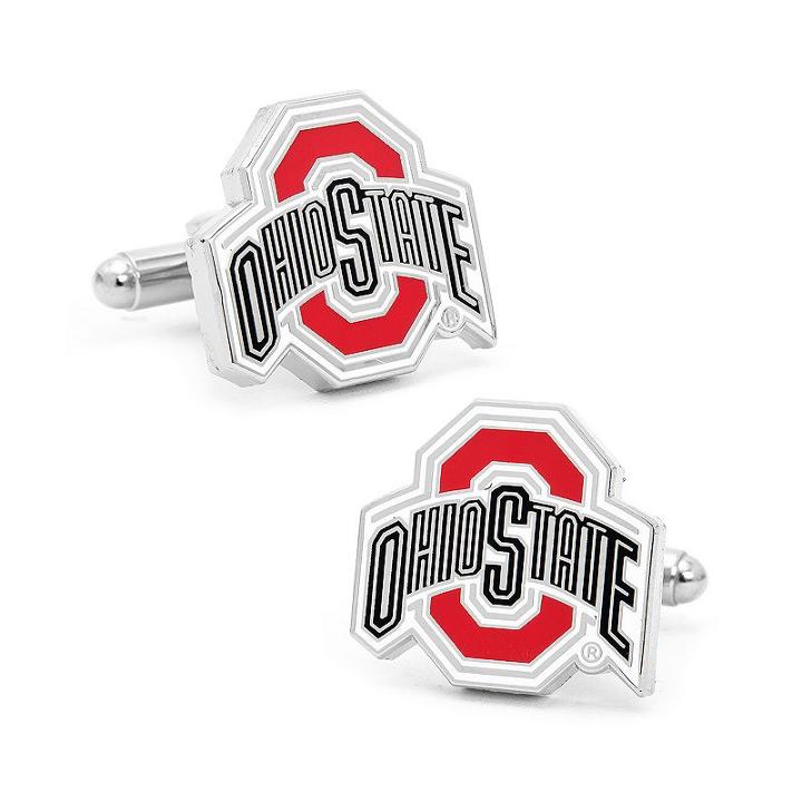 Ohio State Buckeyes Cuff Links, Men's, Multicolor